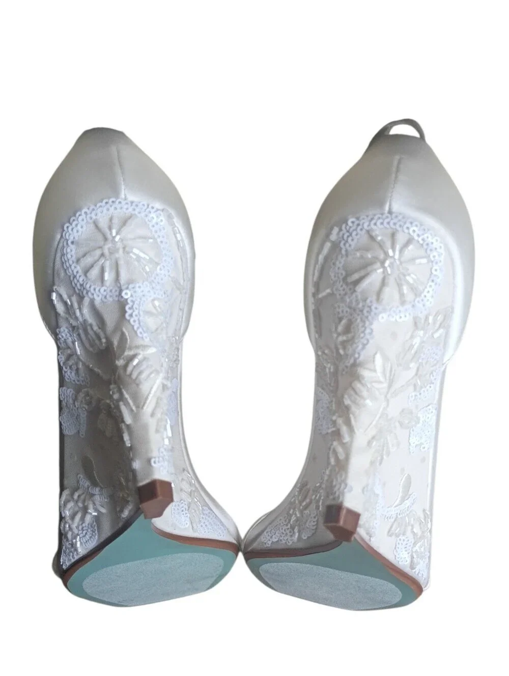 Betsy Johnson Wedding Wedges Size 8M